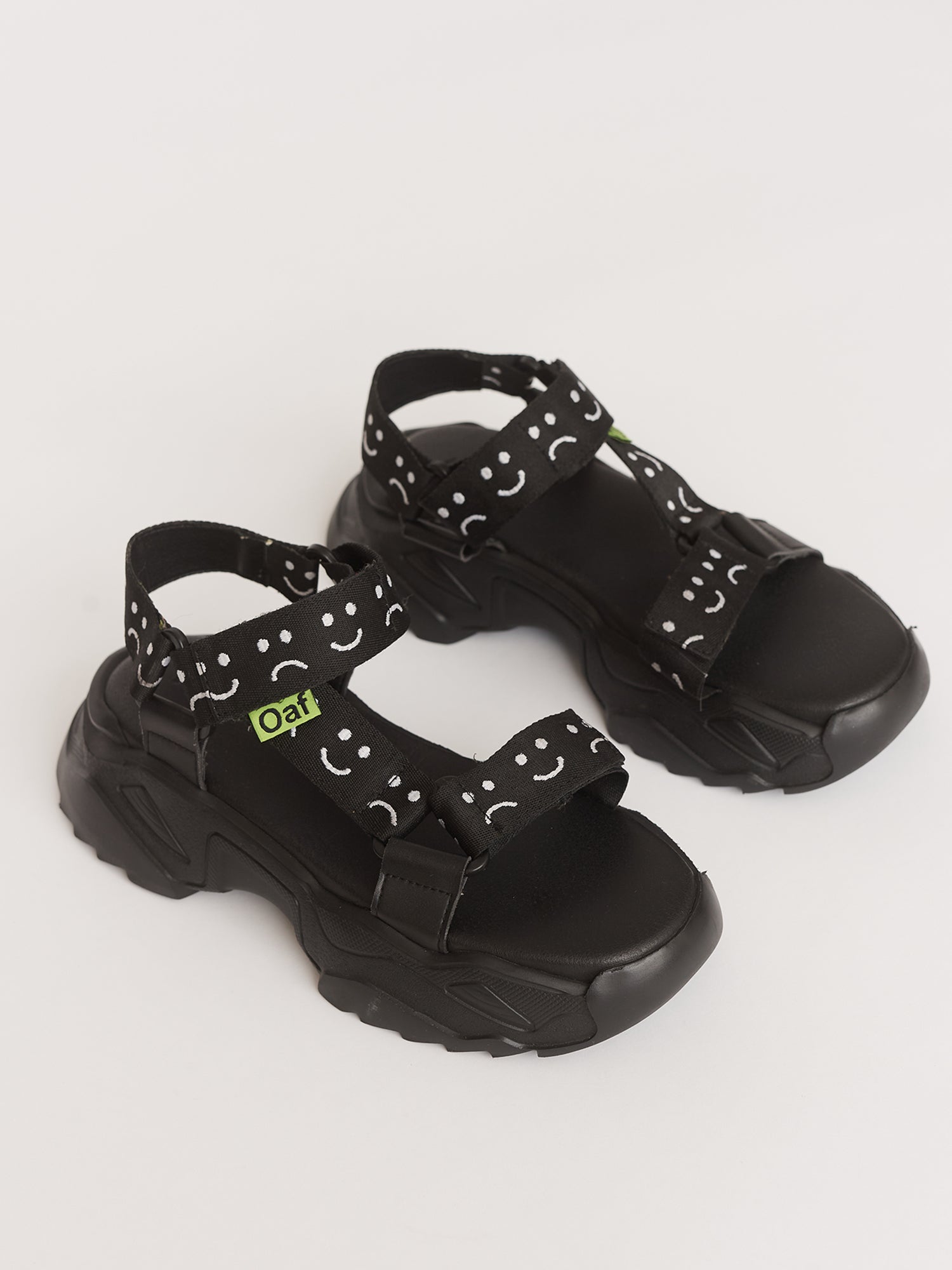 Happy Sad Velcro Sandal – Lazy Oaf