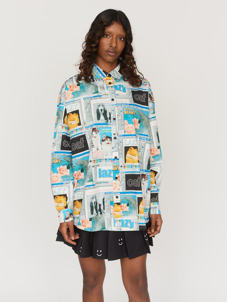 LAZYOAF レイジーオーフ THANK YOU シャツ All Shirts – Lazy Oaf