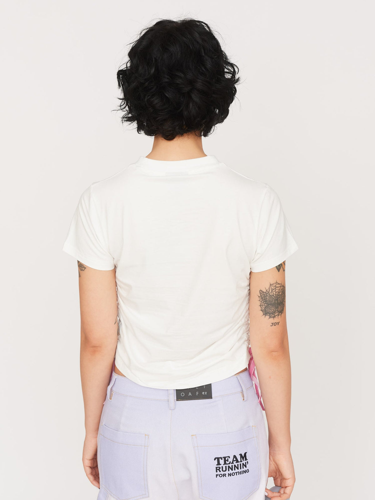 Butterfly Effect Rouched Fitted Tee