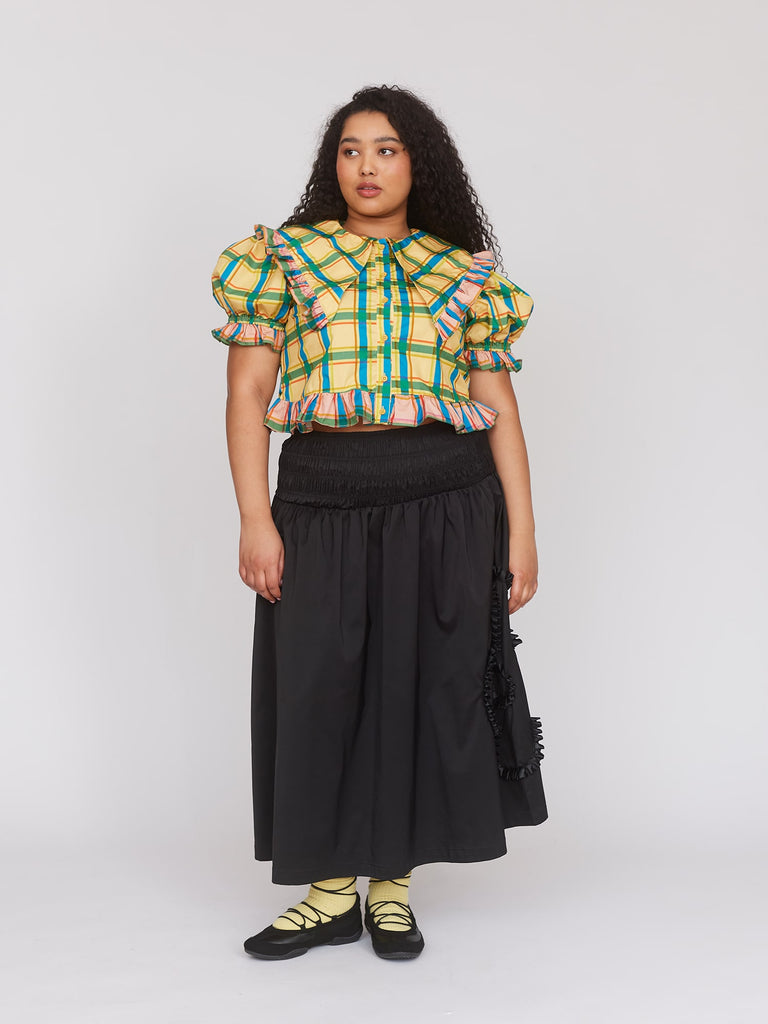 Clowning Around Check Top – Lazy Oaf