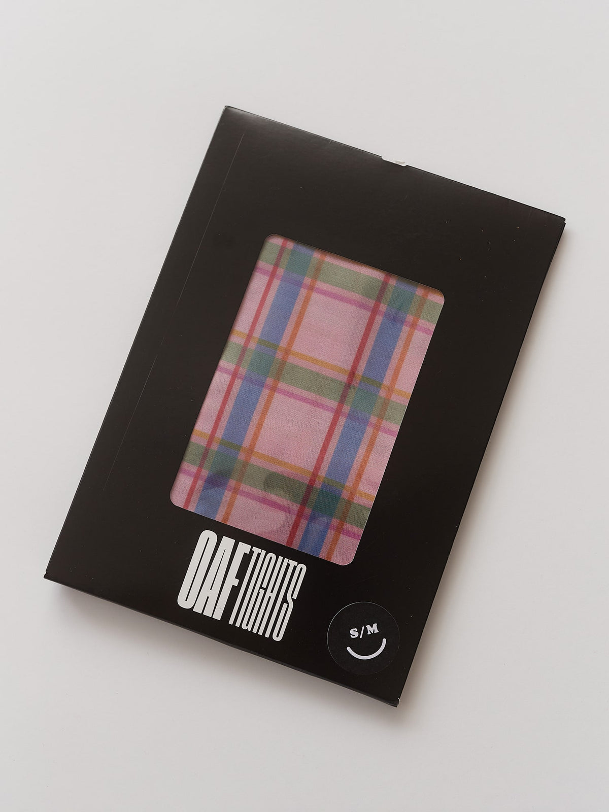Mixed Up Check Tights