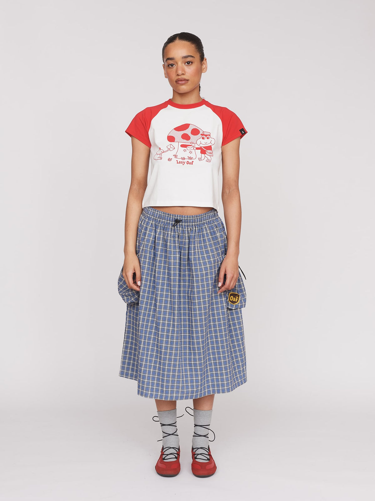 Frog Delivery Raglan Fitted Tee