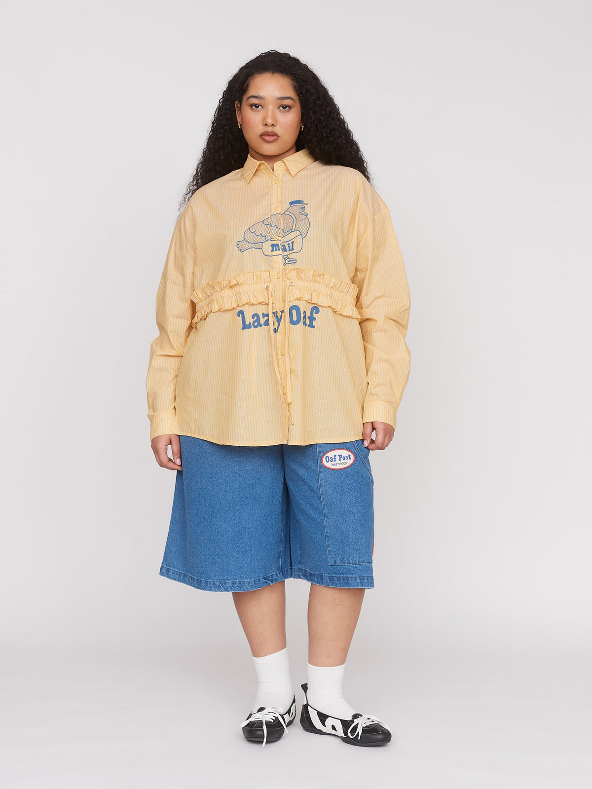 model:Zaynab wears size XXL and is 5’8”, collection-curve