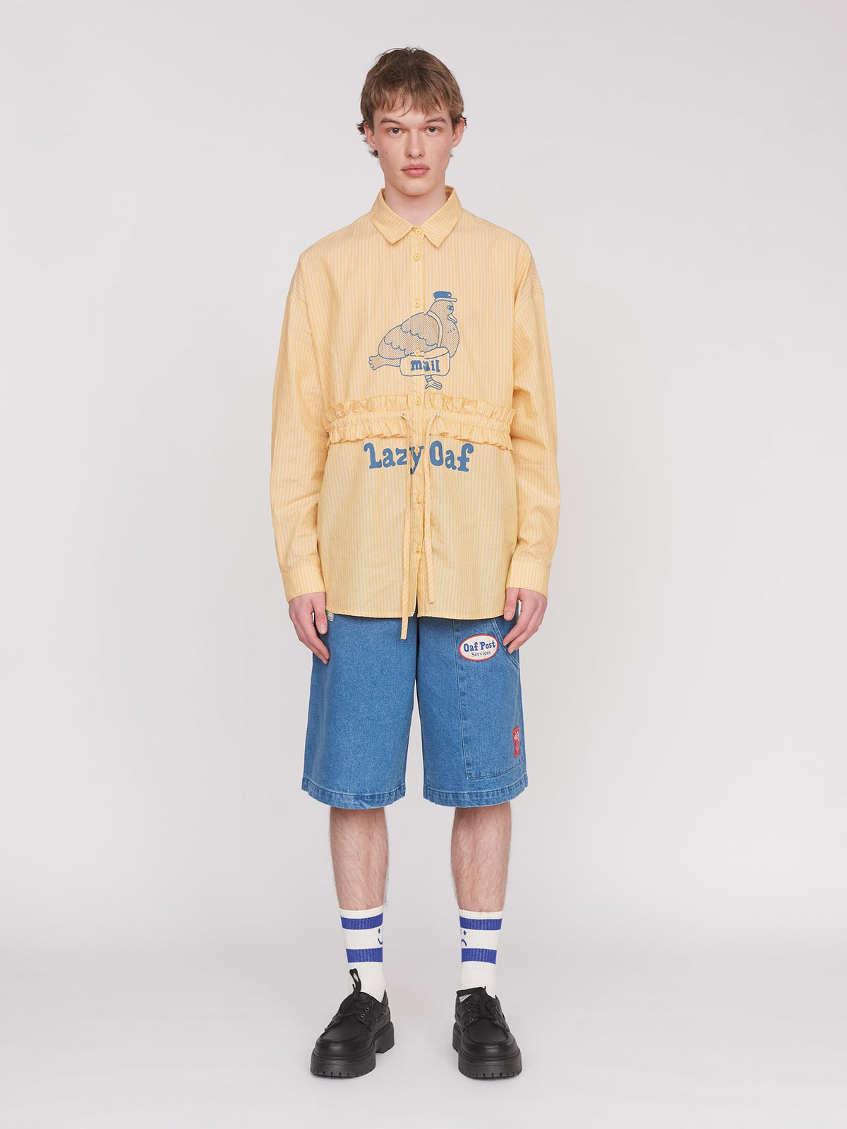 model:Harry wears size XXL and is 6’2”
