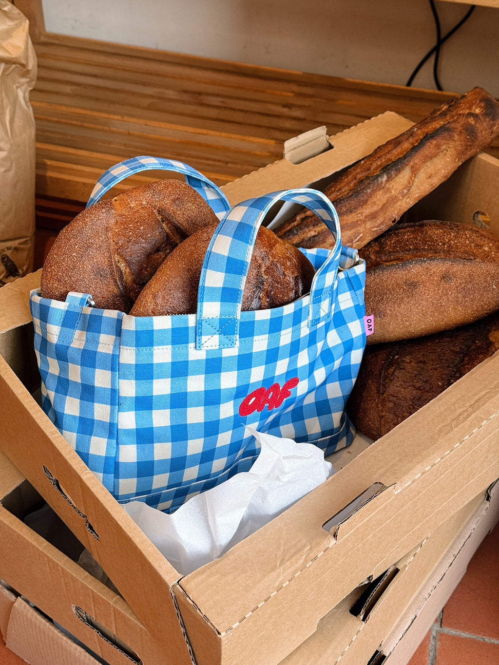 Oaf Gingham Mini Bag