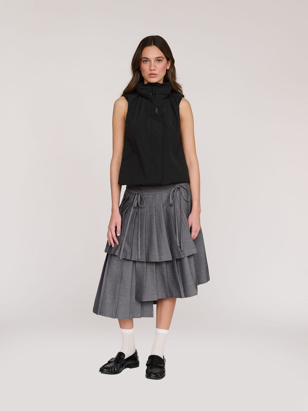 model:Azul wears size S and is 5’8”