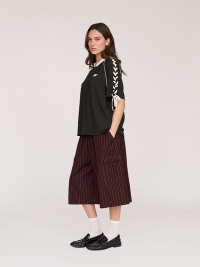 model:Azul wears size S and is 5’8”