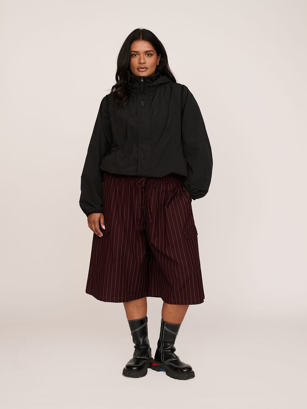 model:Sha wears size XXL and is 5’9”
