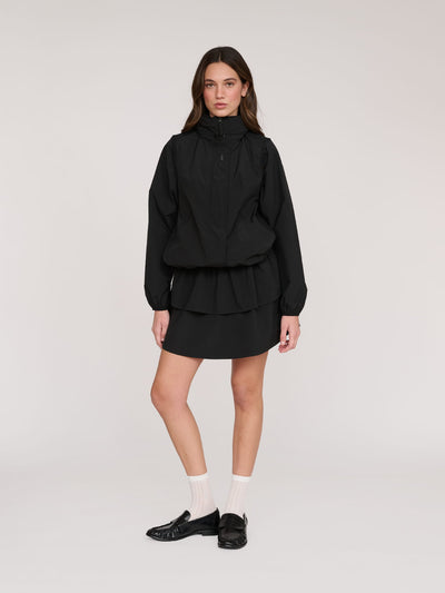 Double Tier Mini Skirt