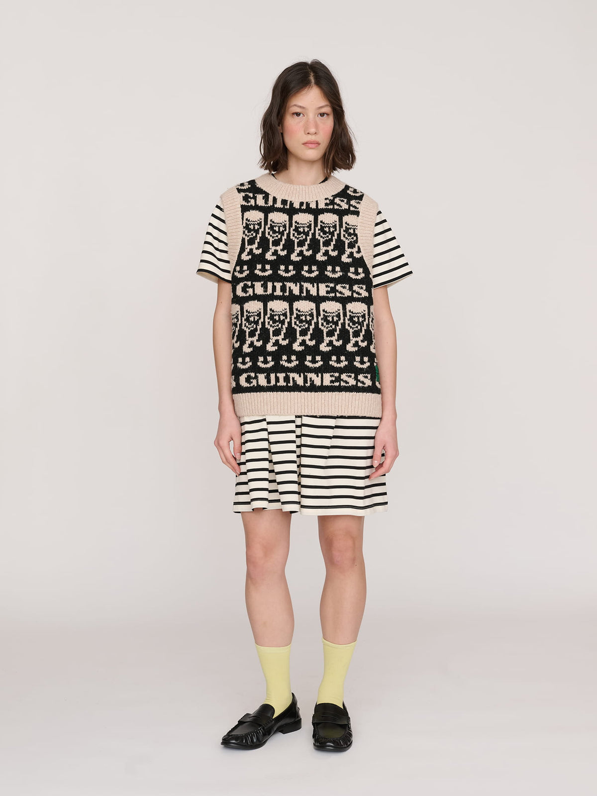 model:Jess wears size S and is 5’7”