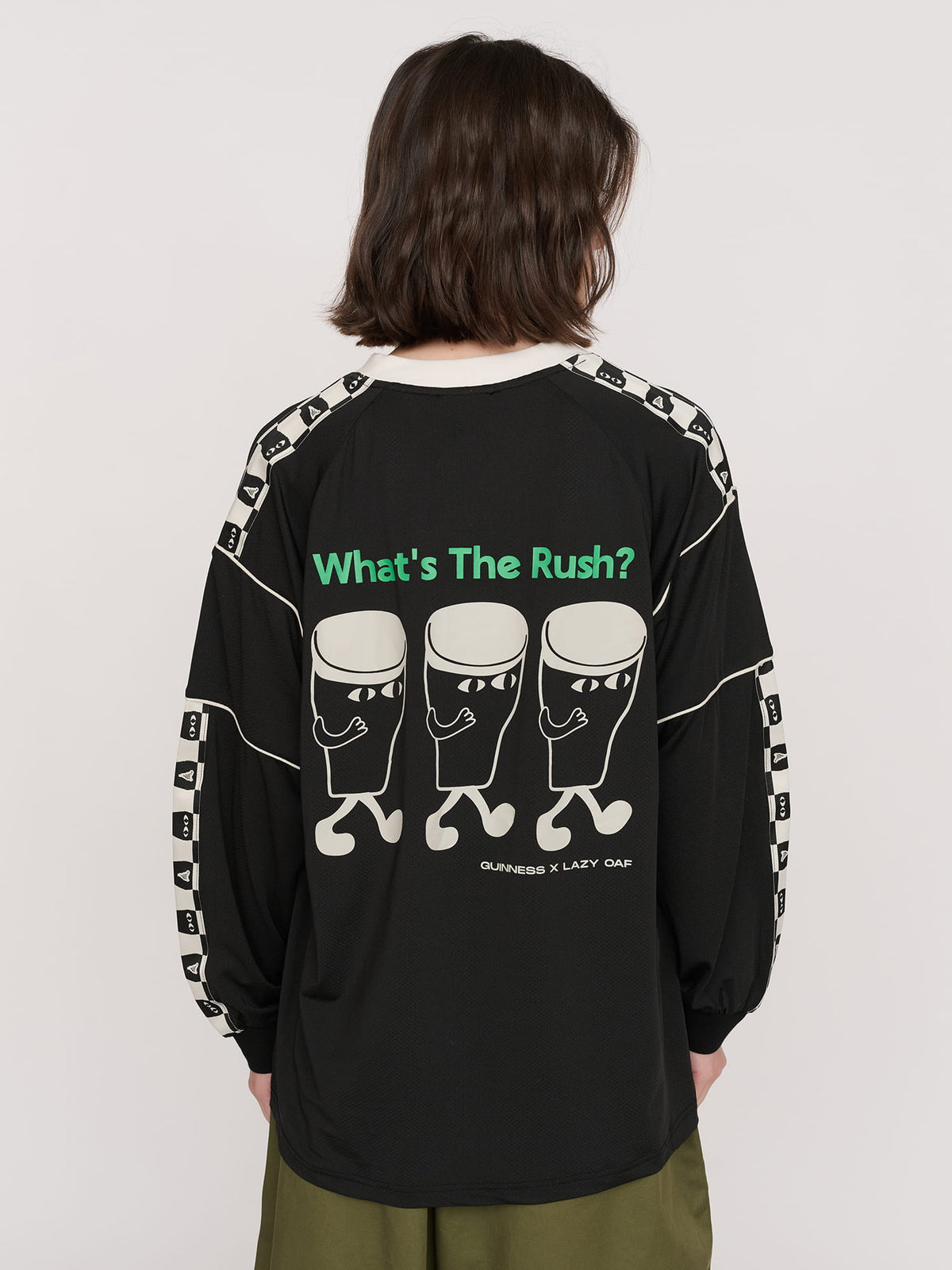 Guinness x Lazy Oaf No Rush Sports Jersey