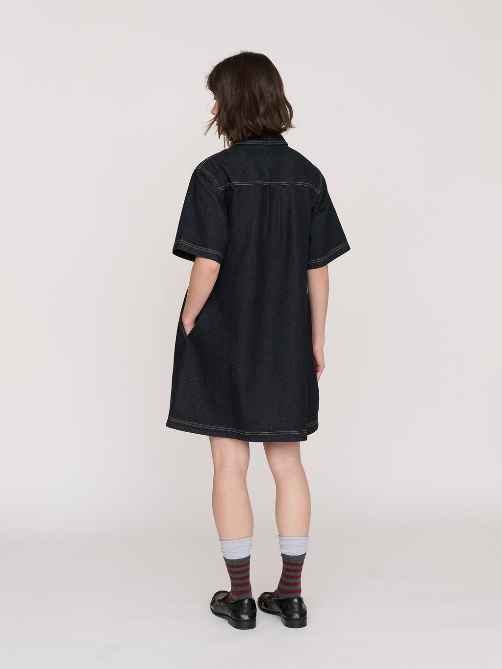 lazy oaf denim dress Double Denim Dress Lazy Oaf