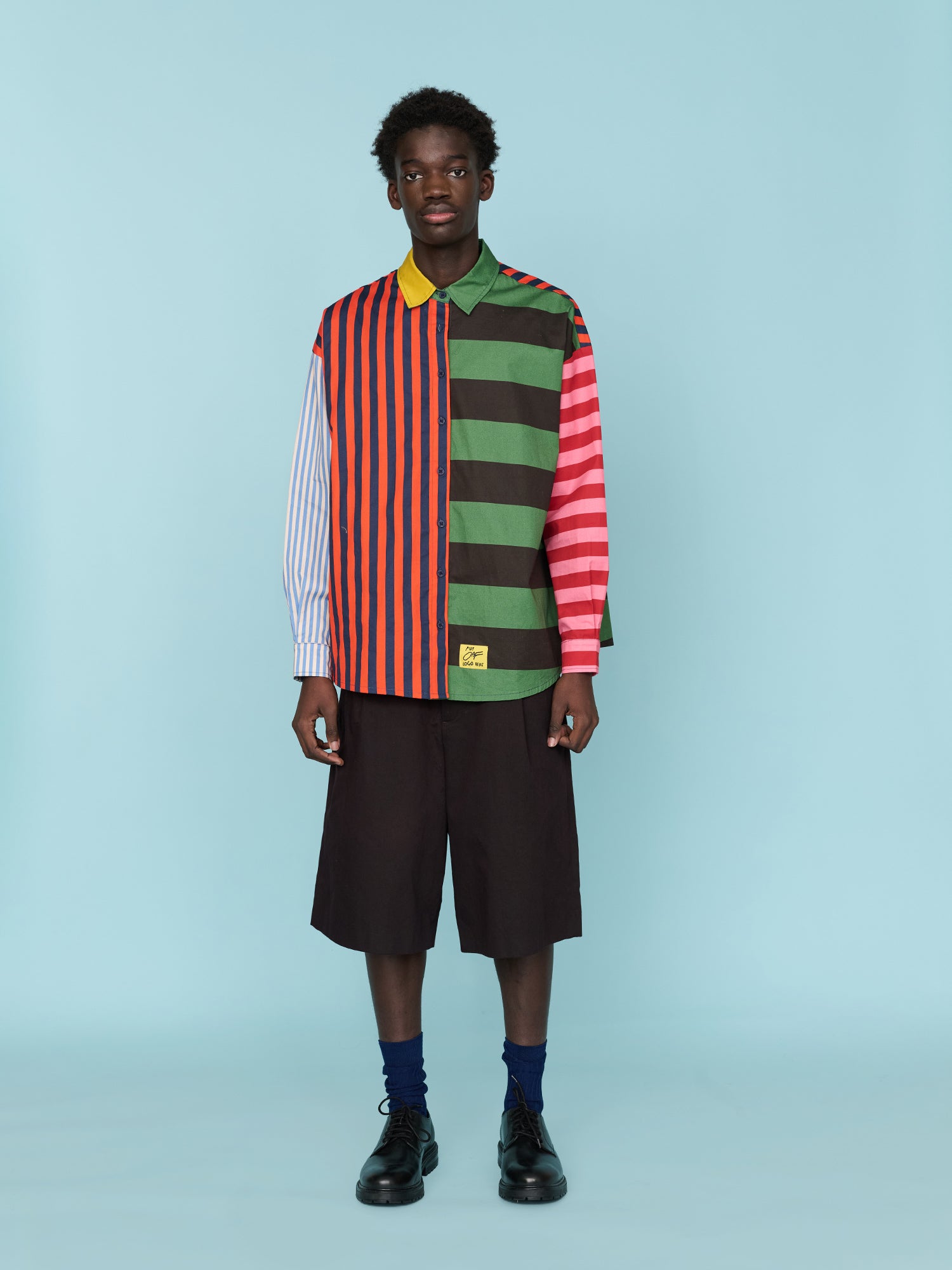 In A Pickle Stripey Shirt – Lazy Oaf