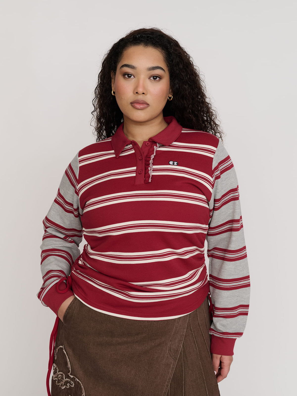 collection-curve, model:Zaynab wears size XXL and is 5’8”, collection-curve-tops