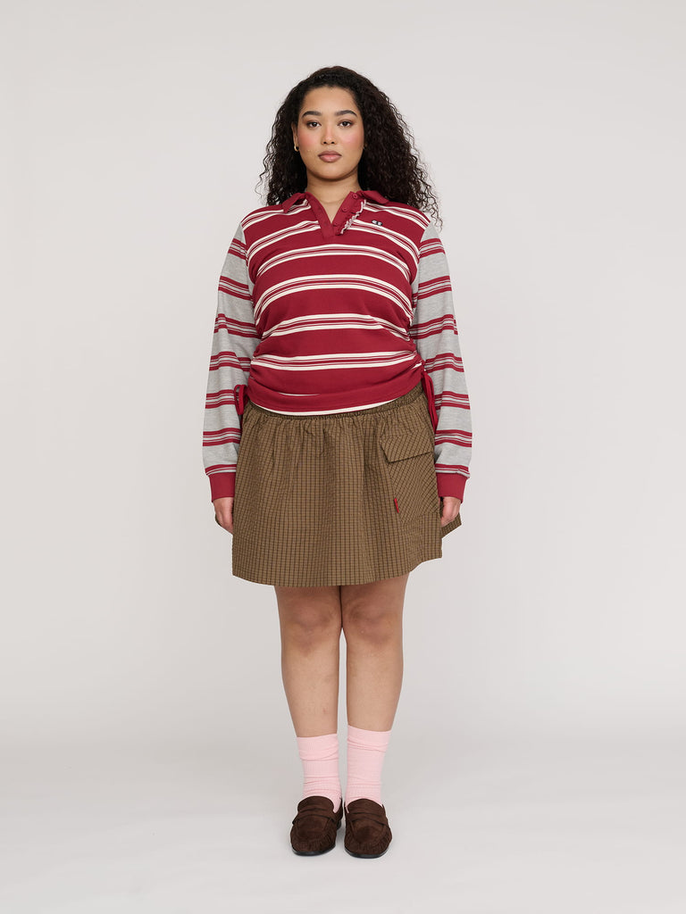 File Techy Techy Mini Skirt – Lazy Oaf
