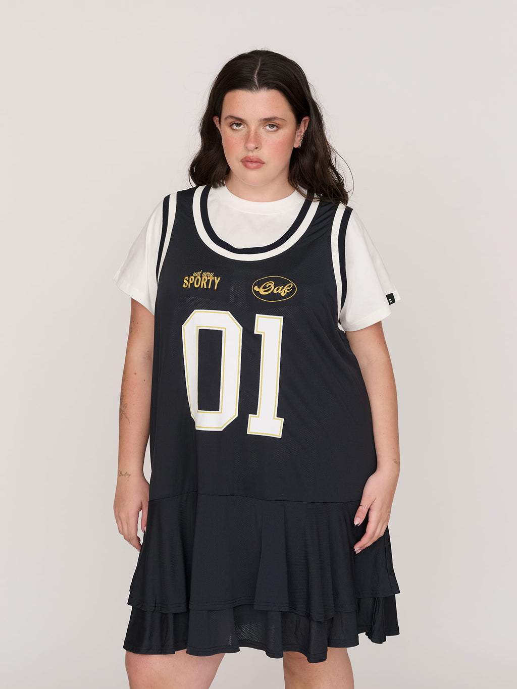 Dropped The Ball T-shirt Dress Lazy Oaf Dropped The Ball T-shirt Dress Lazy Oaf