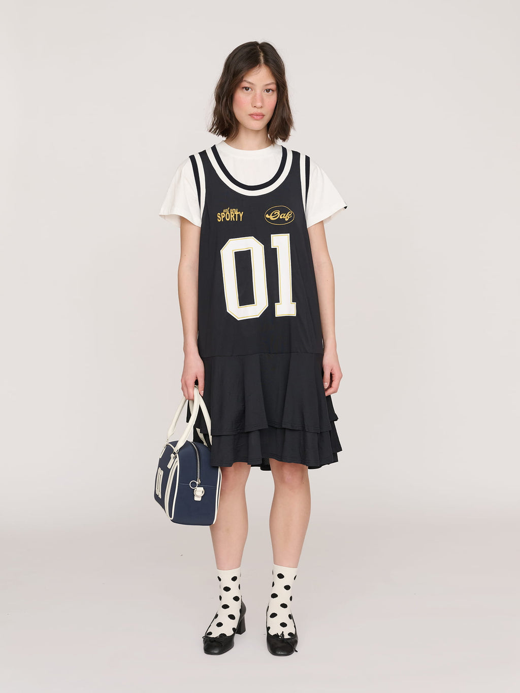 Dropped The Ball T-shirt Dress Lazy Oaf Dropped The Ball T-shirt Dress Lazy Oaf