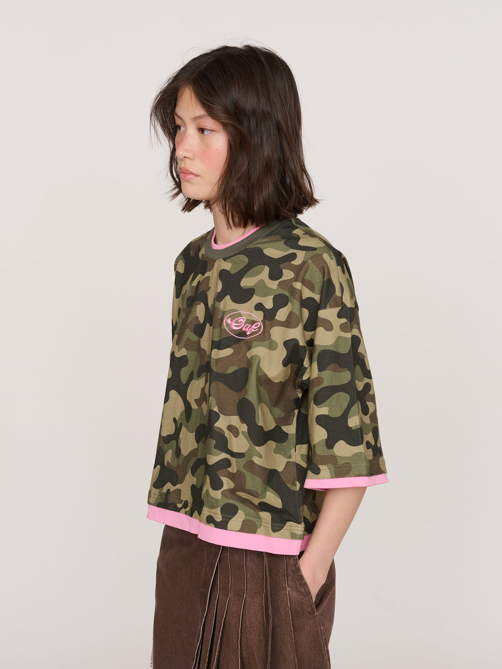 model:Jess wears size S and is 5’7”