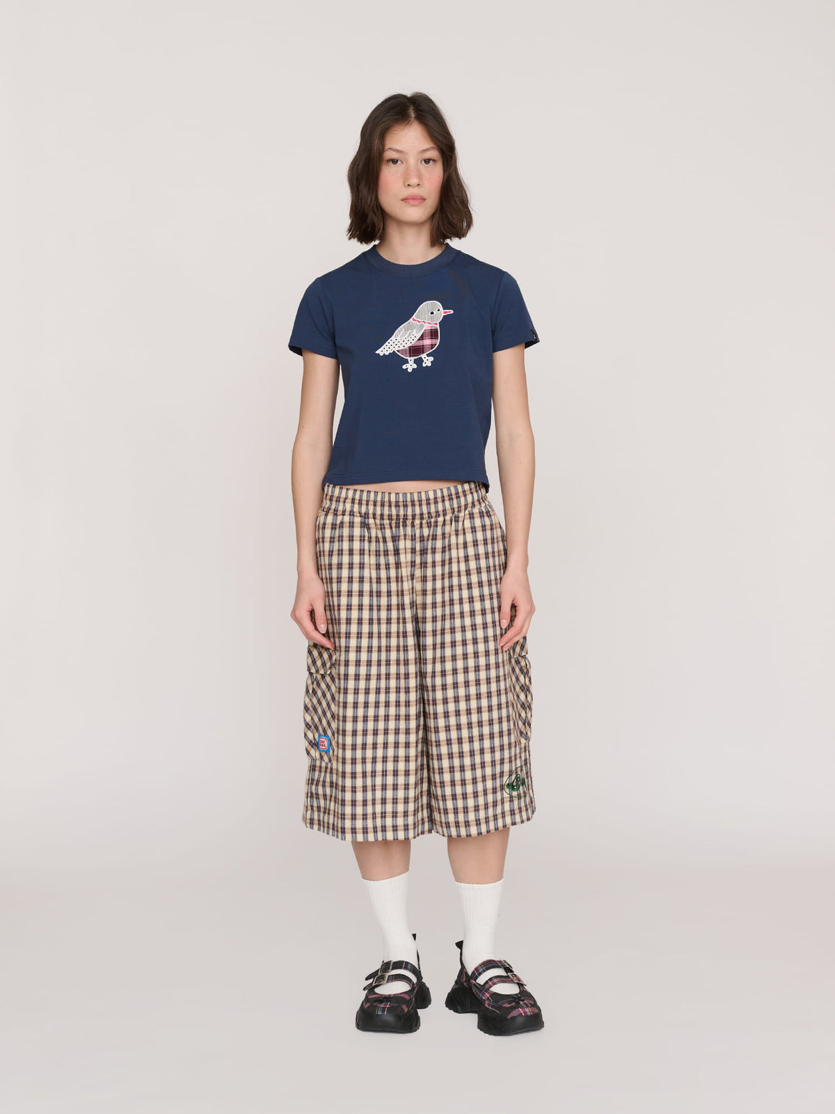model:Jess wears size S and is 5’7”