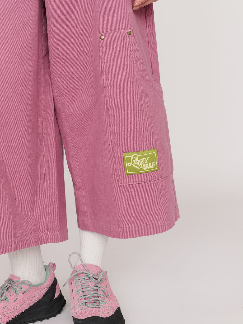 Colin Pink Cropped Trousers