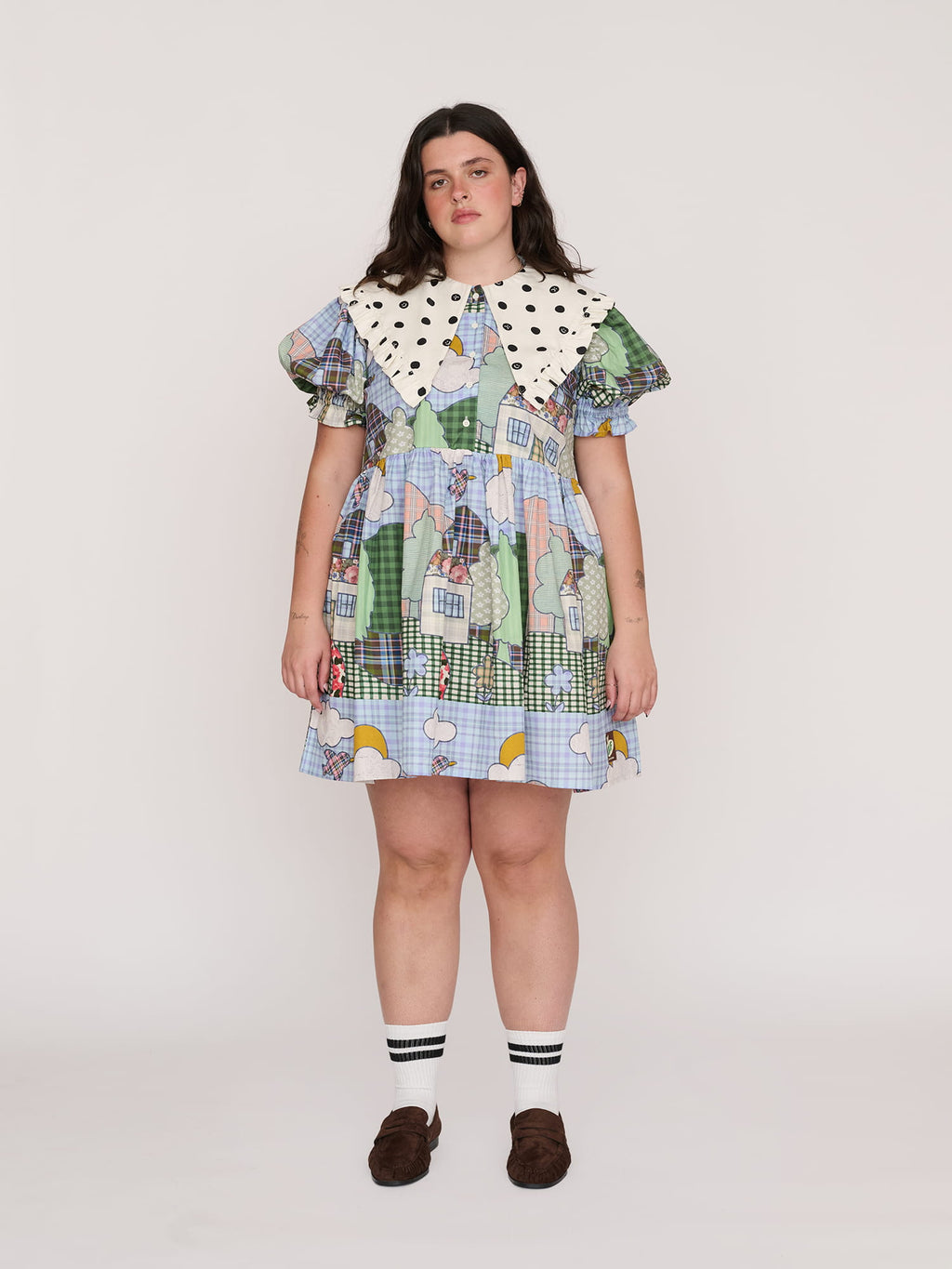model:Bella wears size XL and is 5’10”