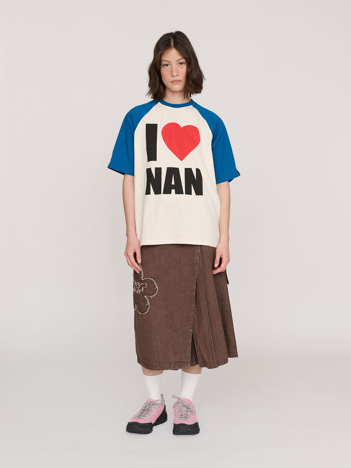 model:Jess wears size S and is 5’7”