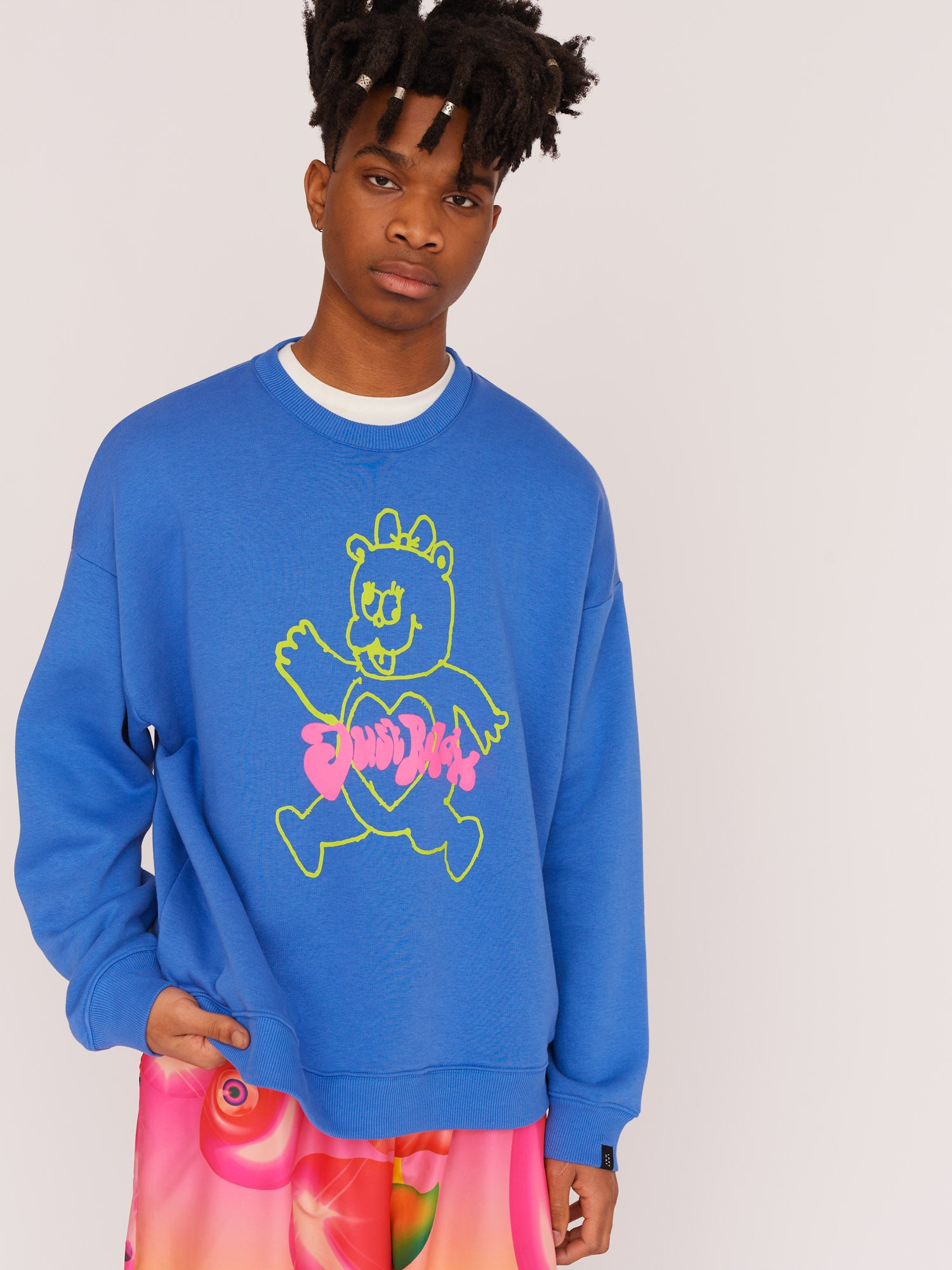 Lazy oaf not deals here bunny sweatshirt