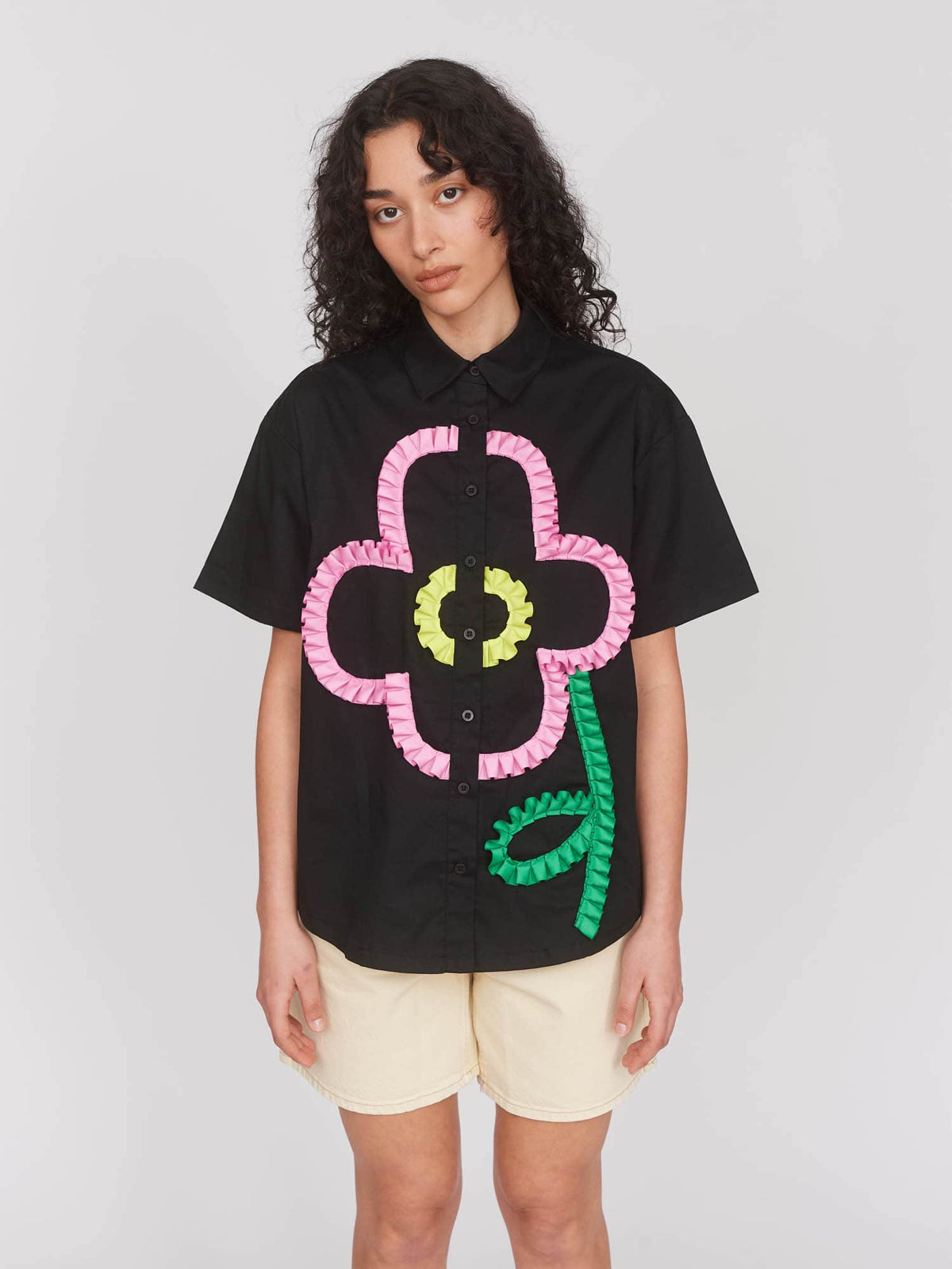 Collection-women-landing, collection-women-new-in-1, collection-women-shirts, model:Seren wears size S and is 5’8”
