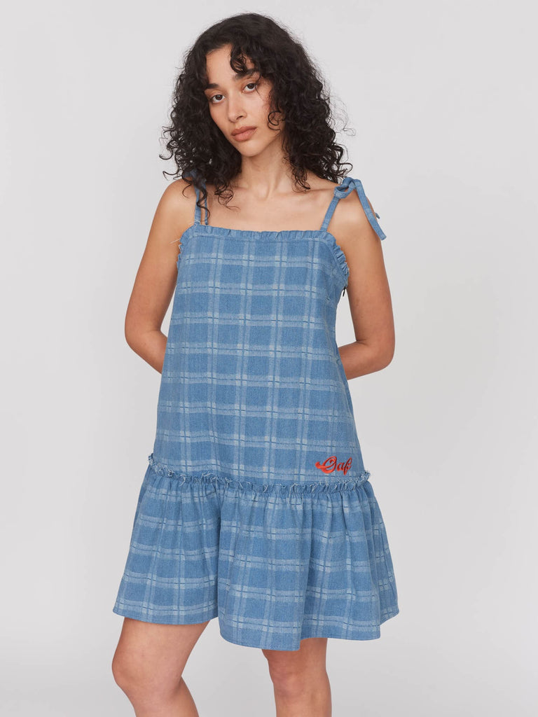 All Inclusive Denim Dress – Lazy Oaf