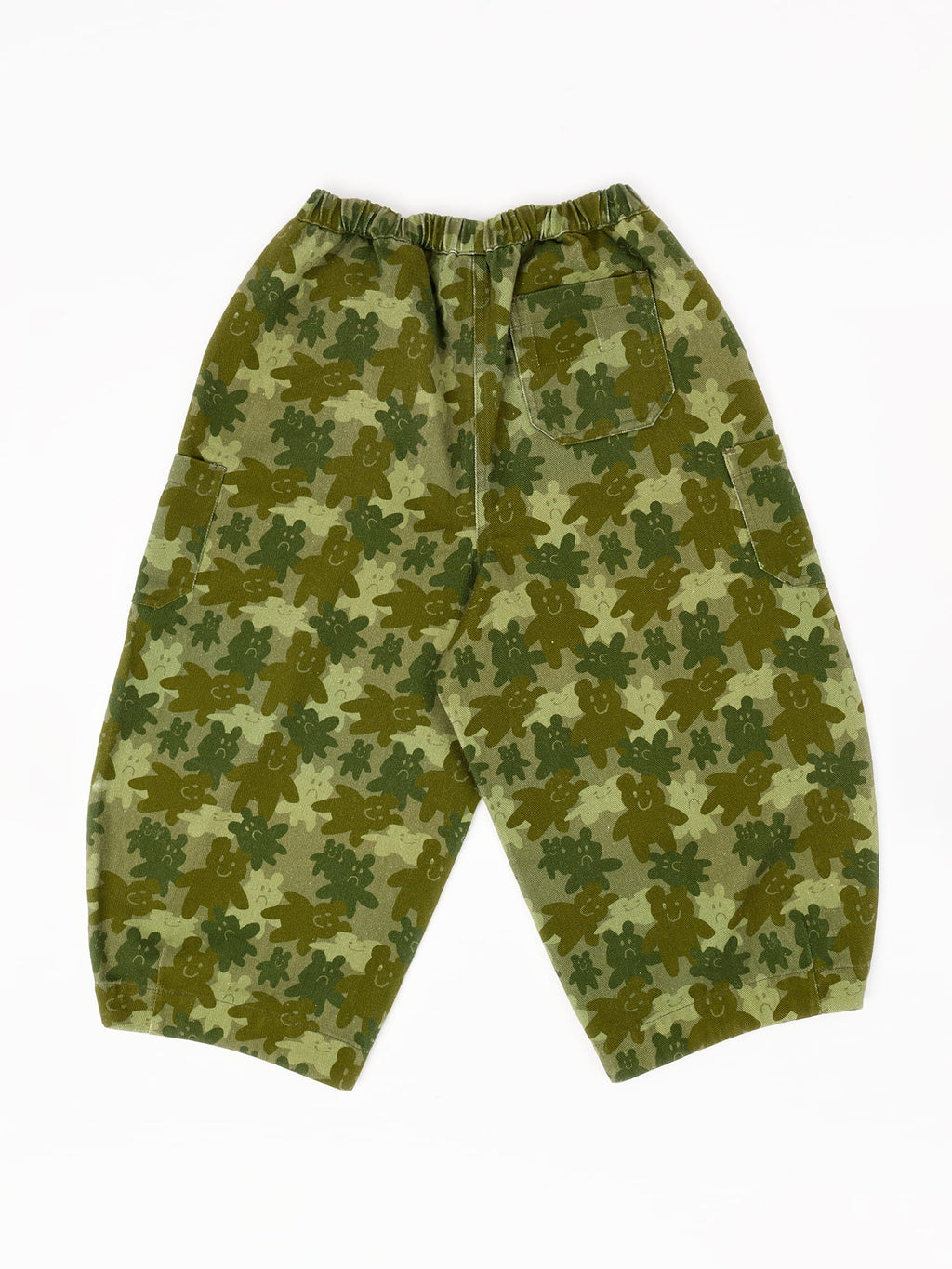 Camo Bears Bev Barrel Trousers