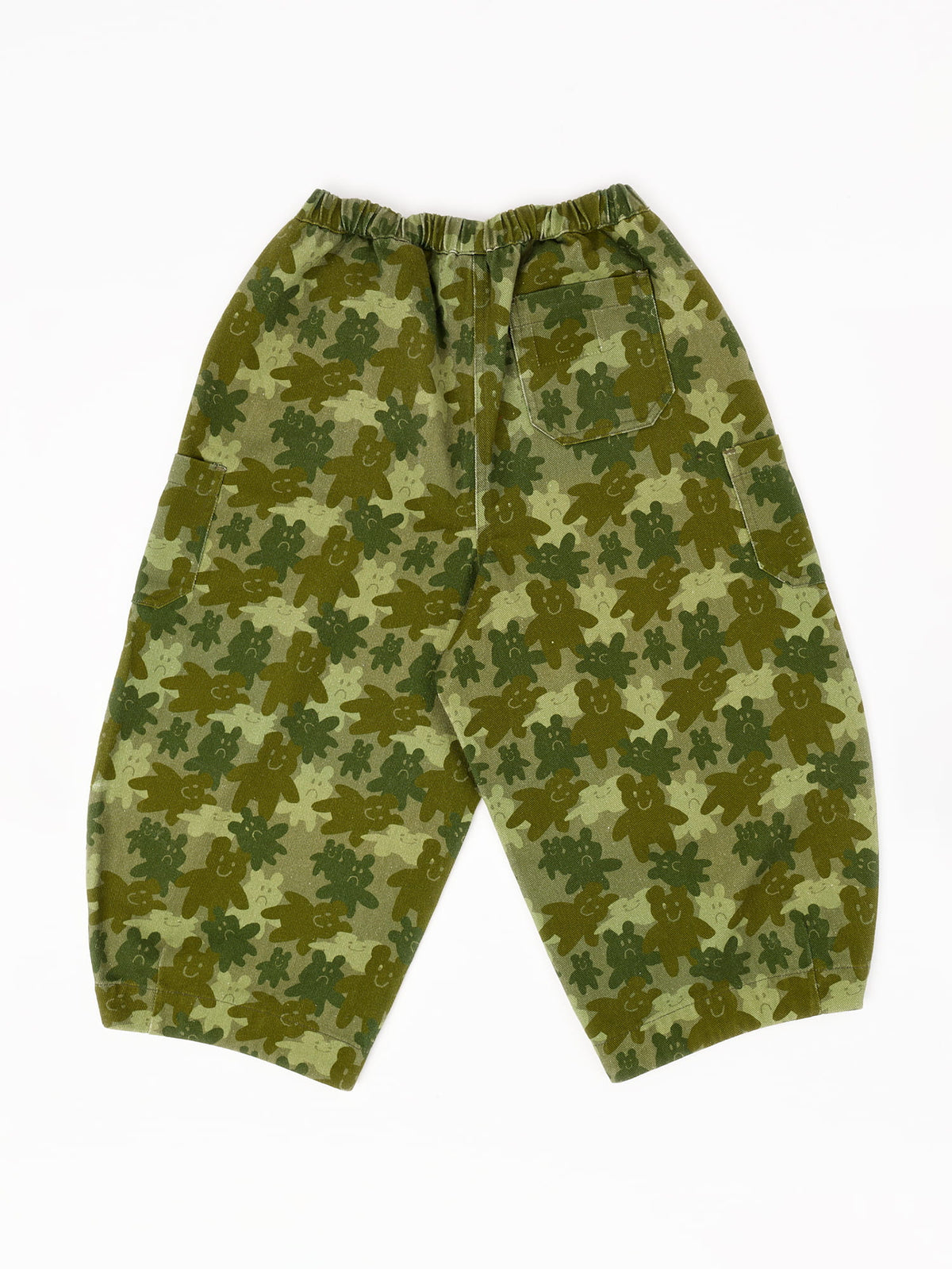 Camo Bears Bev Barrel Trousers