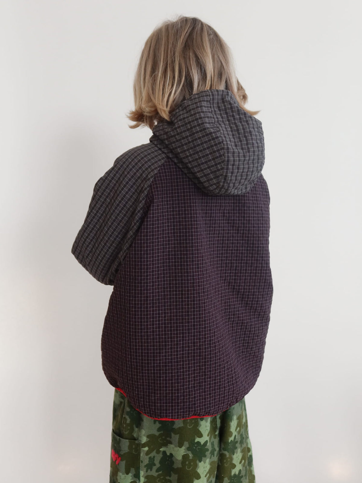 Reversible Checkered Jacket