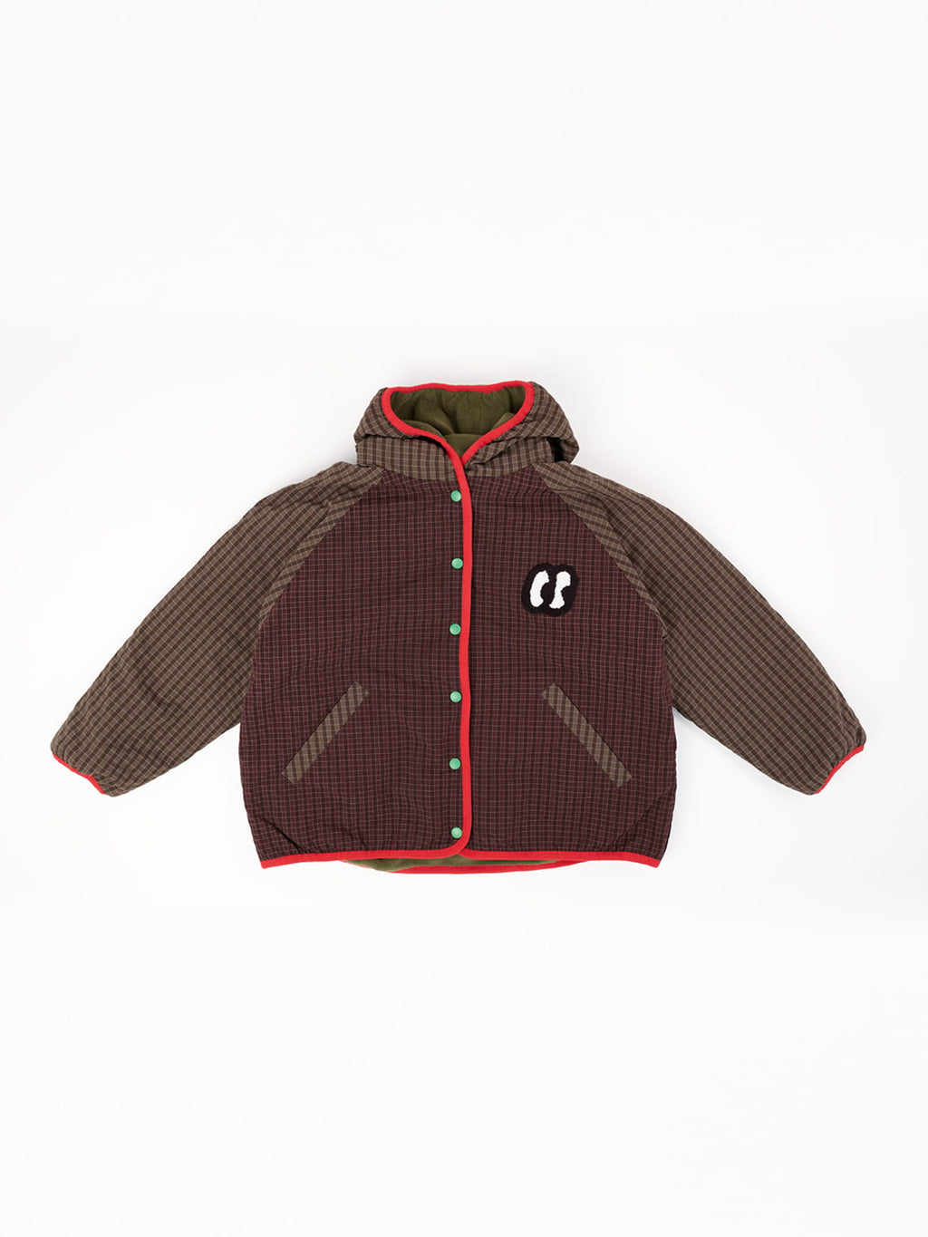 Reversible Checkered Jacket