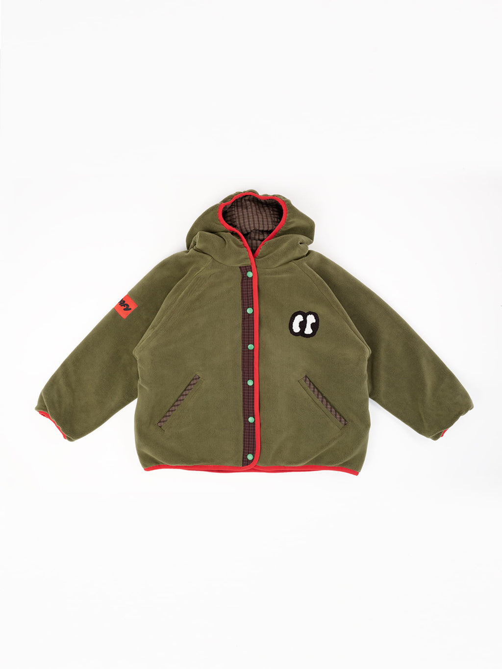Reversible Checkered Jacket