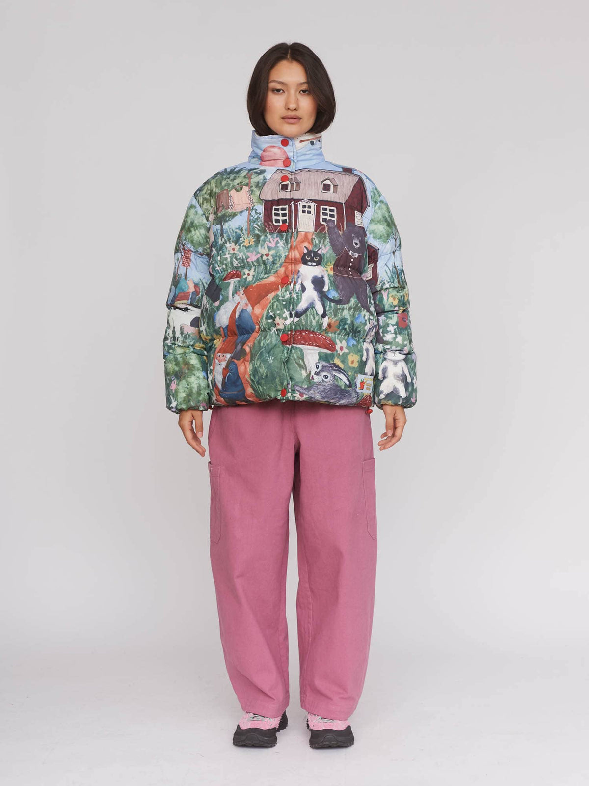 model:Aira wears size S and is 5’9”
