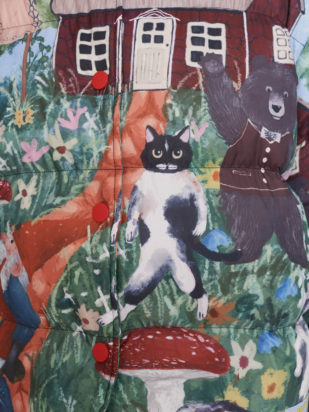 Outsiders Division x Lazy Oaf Garden Puffer Coat