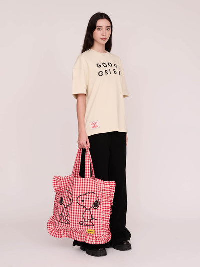 Lazy Oaf x Peanuts Snoopy Frill Bag