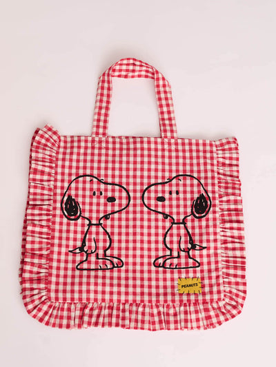 Lazy Oaf x Peanuts Snoopy Frill Bag