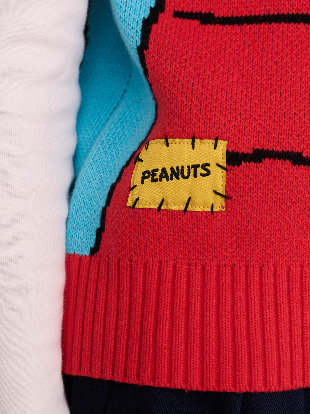 Lazy Oaf x Peanuts Button Through Knit Vest