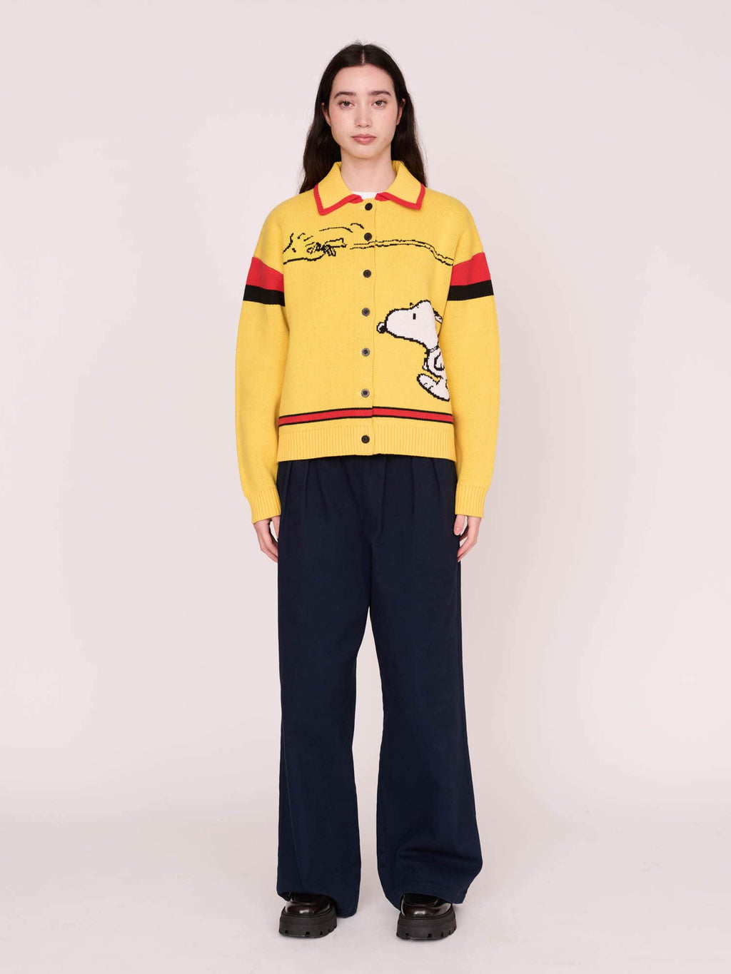 model:Winnie wears size S and is 5’9