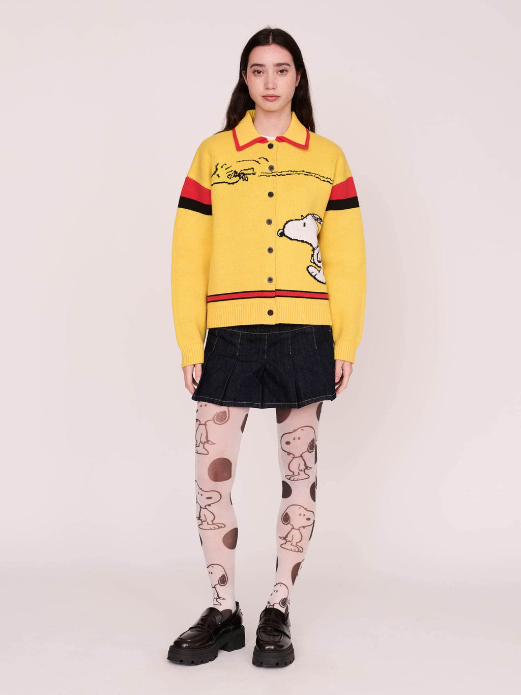 Lazy Oaf x Peanuts Snoopy Spot Tights