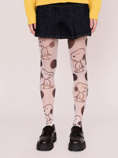 Lazy Oaf x Peanuts Snoopy Spot Tights