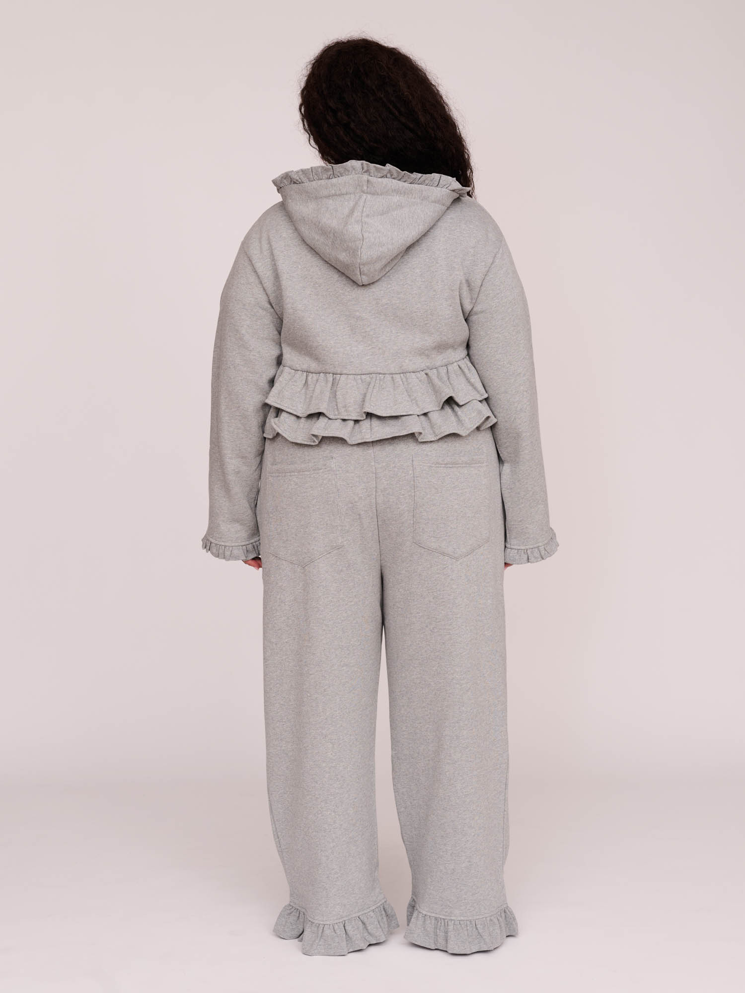 Frill Zip Through Hoodie – Lazy Oaf