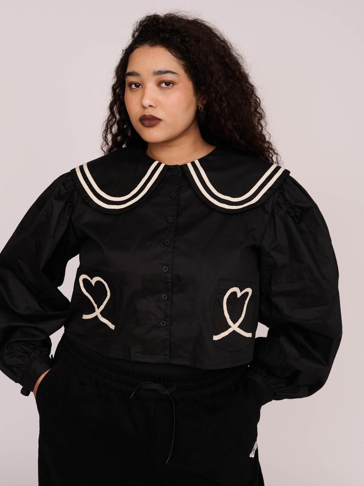 collection-curve, model:Zaynab wears size XXL and is 5’8”, collection-curve-tops