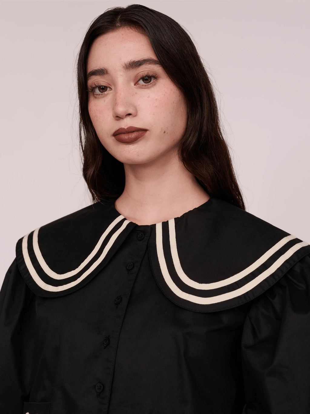model:Winnie wears size S and is 5’9