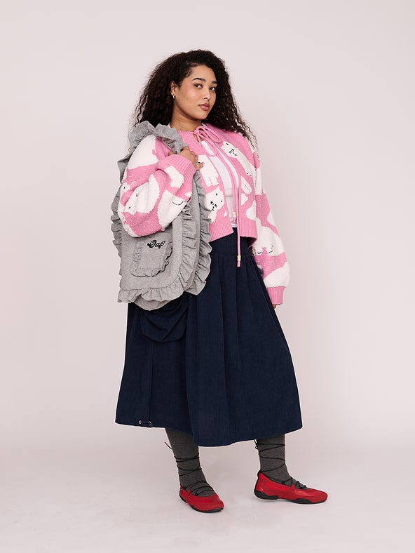 Floating Kitty Cardigan