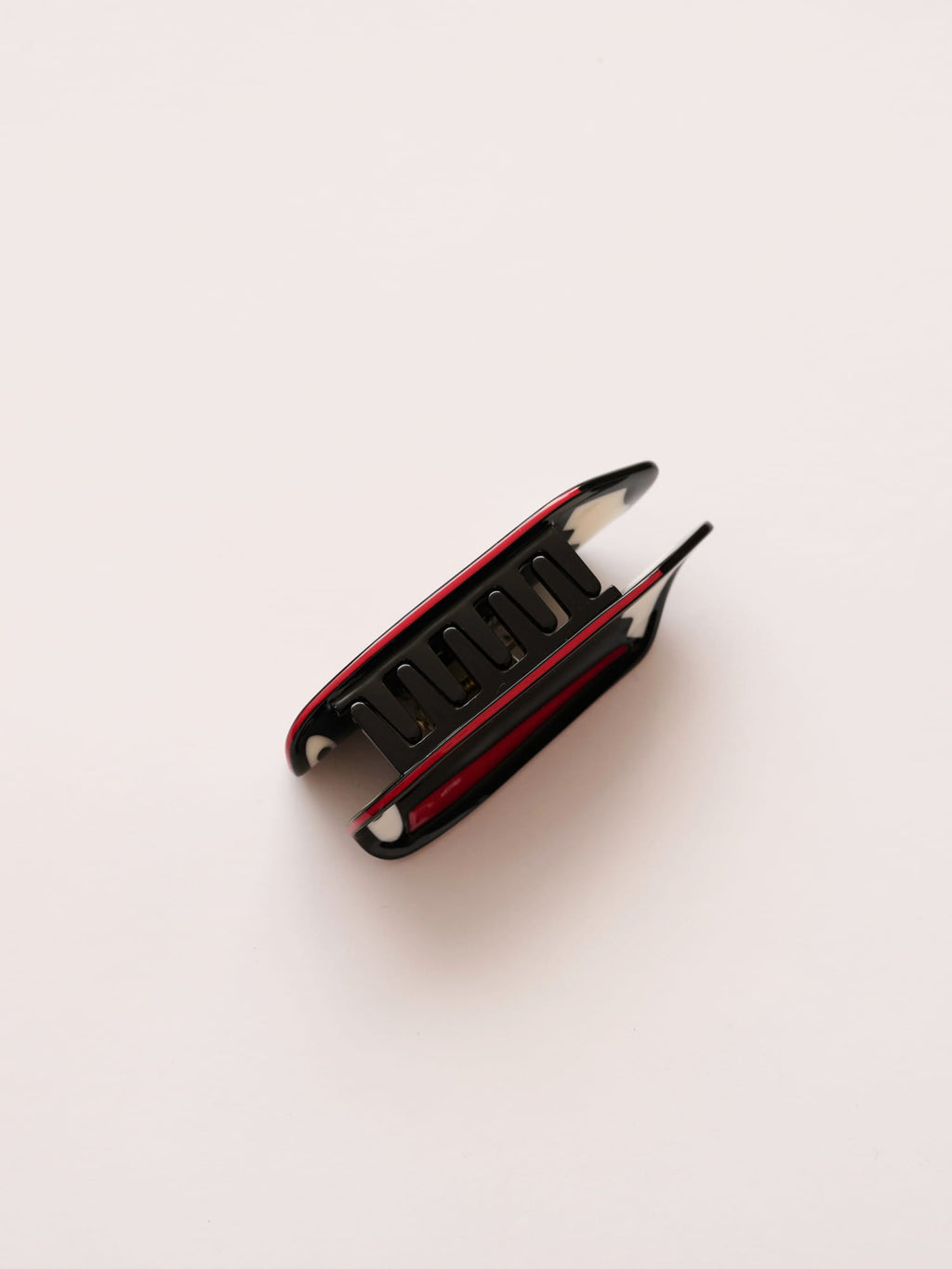 Red And Black Pencil Hair Claw