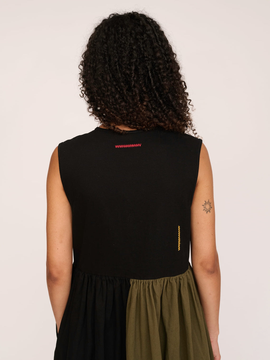 Zigzag Gilet Dress