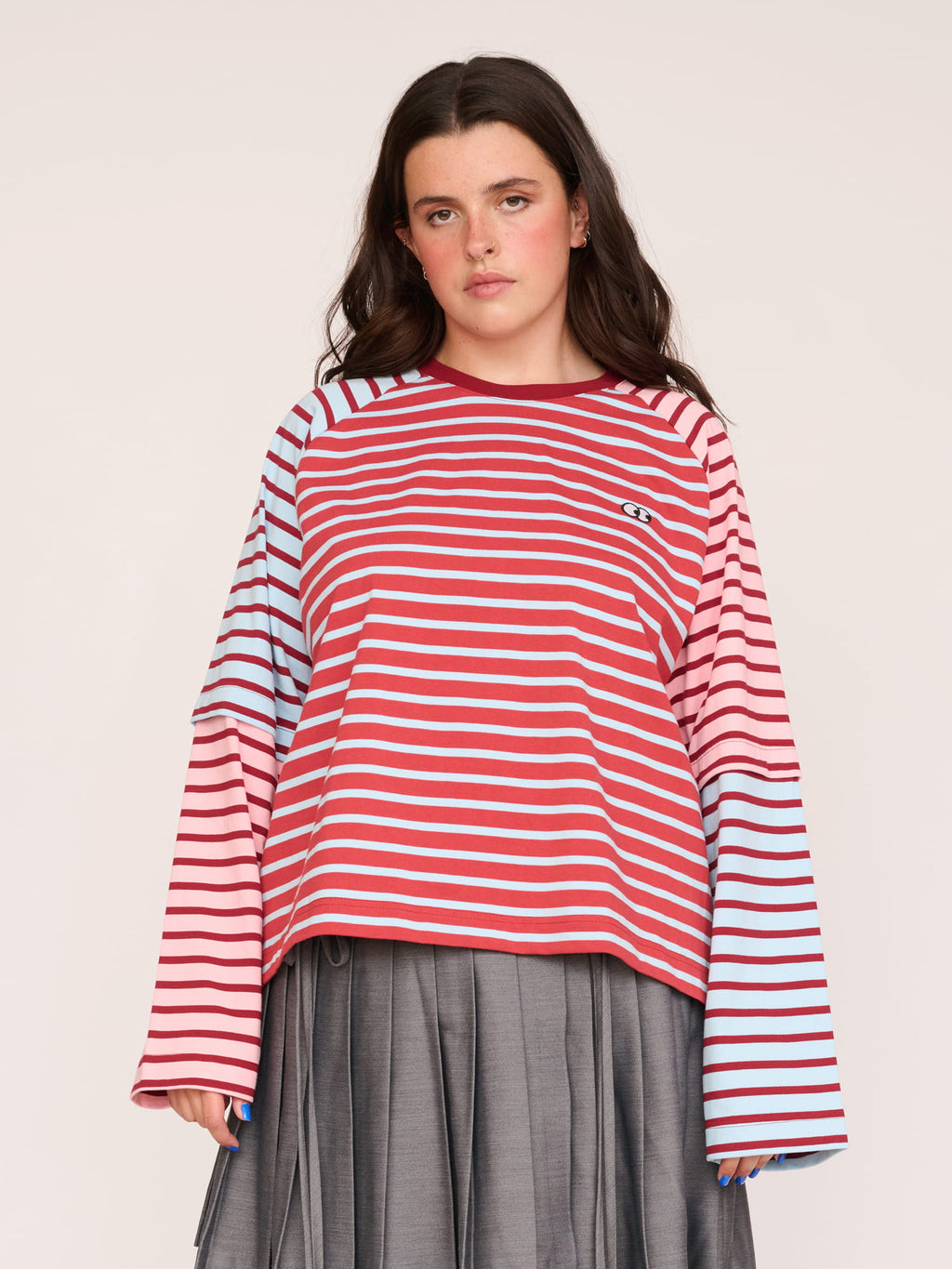model:Bella wears size XXL and is 5’10”, collection-curve, collection-curve-tops, 
