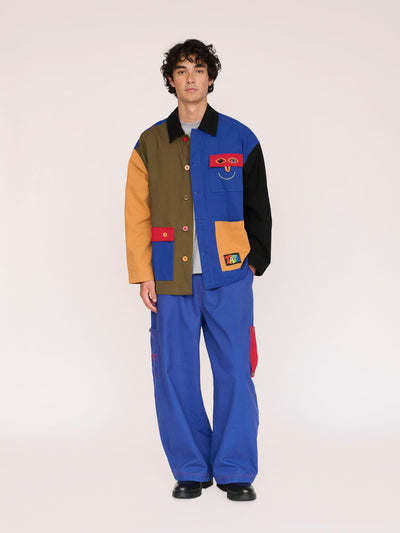 model:Emmett wears size L and is 6’1”